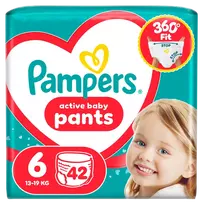 Pampers Active Baby Sauskelnės, 6 Dydis, 42 vnt.
