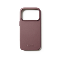 Mujjo MagSafe Compatible Leather Case for iPhone 17 Pro - Bronze Red