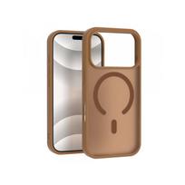 Viedtālruņa aizmugurējais vāciņš Apple iPhone 16 Pro Max Matte MagSafe Case Brown