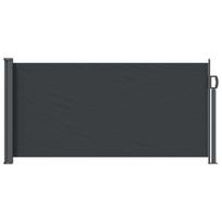 Ištraukiama šoninė užuolaida Juoda 300 x 100 cm Poliesteris