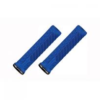 Dviračio vairo rankenos LIZARD SKINS Evo Lock-On Electric Blue