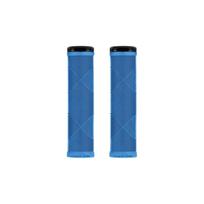 Dviračio vairo rankenos LIZARD SKINS Strata Single Lock-On Deja 32.25mm Blue