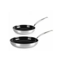 Greenpan GreenPan Premiere Nerūdijančio plieno keptuvių rinkinys, 2 dalių, 20+28cm | CC005002-001 | 4895156690443