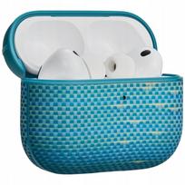 Pitaka dėklas PITAKA Aramid Fiber Apple AirPods Pro 3 lucid blue | PIT113 | 741654368183