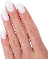 Glamsy nagų lipdukai, 24 vnt., White Wish
