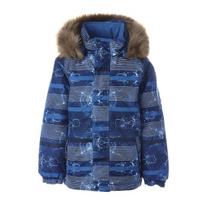 Huppa Berniukų striukė MARINEL, Blue Pattern