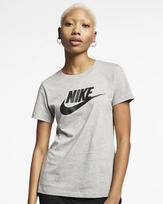 Nike moteriški marškinėliai Sportswear Essential BV6169 063, pilki, XS