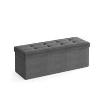 Laikymo pufas, 110x38x38 cm, pilka