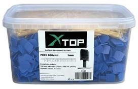 Plytelių išlyginimo sistema 700+100vnt. 1mm XTOP 1591