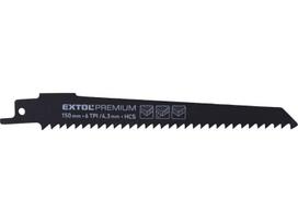 Pjūkliukai tiesiniam pjūklui 3 vnt. Medžiui-plastikui 150 mm HCS EXTOL PREMIUM 8806103