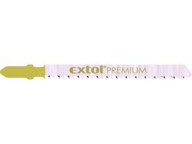 Pjūkliukai el. siaurapjūkliui, medžiui-laminatui 5 vnt. 75 mm, laikiklis BOSCH tipo, HCS EXTOL PREMIUM 8805005