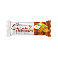 Baltyminis riešutų batonėlis GAM’S Apple Pie, 40 g