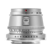 TTArtisan 35mm F1.4 APS-C Fuji FX silver