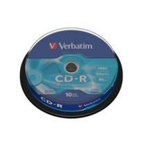 Diskai Verbatim CD-R 80/700MB 52X 10pack EXTRA PROTECTION cake box - 43437