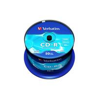 Diskai Verbatim CD-R 80/700MB 52X 50pack EXTRA PROTECTION cake box - 43351