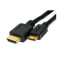 Laidas kabelis HDMI kištukas – mini HDMI kištukas HQ 1.8m