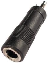 Perėjimas 3.5-6.3 (1K-1L) | adapteris 3.5mm kištukas stereo - 6.3mm lizdas stereo