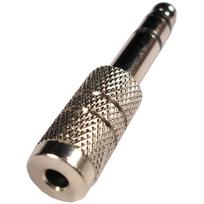 Perėjimas 6.3-3.5 (1K-1L) /metalinis/ | sujungimas-adapteris 6.3mm kištukas - 3.5mm lizdas