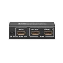 Skirstytuvas HDMI Splitter (vieno įėjimo – dviejų išėjimų (1 IN -> 2 OUT)