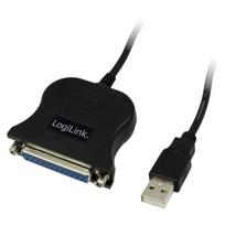 Adapteris USB 2.0 to Parallel Cable D-SUB 25pin, 1.8m