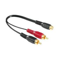 Adapteris perėjimas Hama 2x RCA kištukas - RCA lizdas