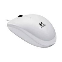 Kompiuterio pelė Logitech B100 USB balta