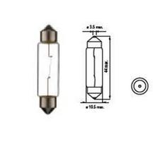 Bosma lemputė SV8.5, 10W, 11X44, 6V
