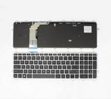 Klaviatūra HP Envy TouchSmart: 15-J, 17-J, M7-J, 17T-J su rėmeliu
