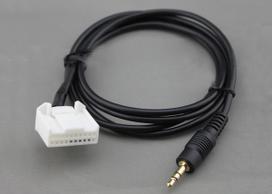 Toyota AUX 3,5mm įėjimo adapteris per CD changer jungtį,1,2m