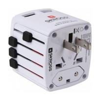 Universalus kelioninis 2x USB kroviklis -  EU USA AUS UK