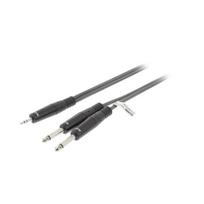 Laidas kabelis Sweex 3.5 mm Jack kištukas stereo - 2x 6.35 mm Jack kištukas mono 1.5m