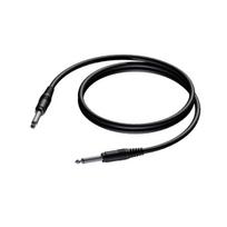 Laidas kabelis Procab 6.3 mm Jack kištukas mono - 6.3 mm Jack kištukas mono 1.5m