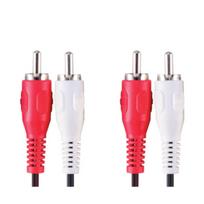 Laidas kabelis audio Bandridge 2x RCA kištukas - 2x RCA kištukas 5m.