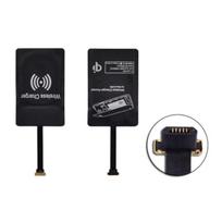 Bevielio (Qi Wireless) įkrovimo Micro USB / Type-C adapteris