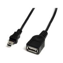 Jungiamasis laidas kabelis USB2.0 A-Mini 5p (1L-1K) 1.0m |USB-A lizdas - mini USB-B kištukas