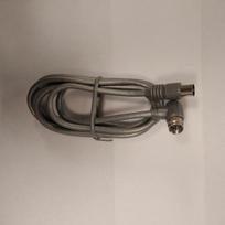 Laidas - kabelis TV antenai RF kištukas - F kištukas kampu 1.5m