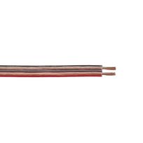 Garso kolonėlių laidas 2 x 4.0mm2, varinis, skaidrus, 1m