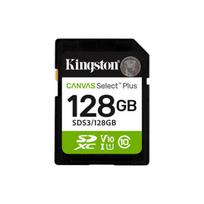 Atminties kortelė Kingston Canvas Select |128GB | SDXC UHS-I  V10 / Class10