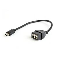 Perėjimo adapteris USB lizdas - mini USB kištukas, USB-BF/MUSB