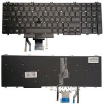 Klaviatūra DELL Latitude 5500, su pašvietimu ir „trackpoint“