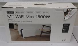 SALE OUT. Mill CO1500MAXWIFI3 Portable Convection Heater with WiFi Gen 3, LED display, Steel fronts, 1500 W, White | Mill Portable Heater | CO1500MAXWIFI3 | Convection Heater | 1500 W | Suitable for rooms up to 14-18 m² | White | DAMAGED PACKAGING | IPX4