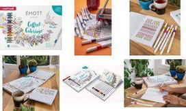 uni-ball Fineliner EMOTT, 16er Karton-Etui pigmentierte Tinte auf Wasserbasis, dokumentenecht, starke, - 1 Stück (CF EMOTT/16 001)