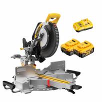 DCS782XP2 DeWALT 18V skersinio pjovimo staklės 305 mm (2x5.0 Ah)