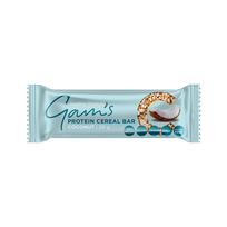 Traškus baltyminis batonėlis GAM’S Cereal Coconut, 29 g