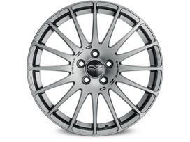 R16x7J 4X100 ET37 CB-68.1 Grigio Corsa Black Lettering
