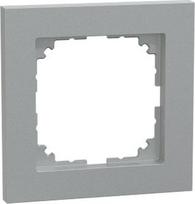 Cover frame, 1 gang, aluminium, Merten M-Pure MEG4010-3660 | 4042811181154