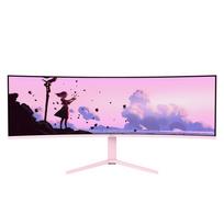 Arozzi  Nova 49” Curved computer monitor 124.5 cm (49") 5120 x 1440 pixels Dual QHD LED Pink | 548640  | 0850072937038