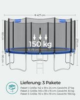 Batutas su tinkleliu Ø 427 cm