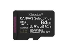 KINGSTON MicroSD memory card 64GB Canvas Select+ G3 150MB/s
