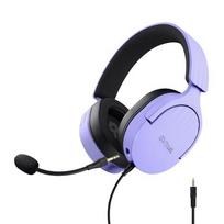 TRUST GXT 489P FAYZO Wired Headset, Gaming, Black and Purple